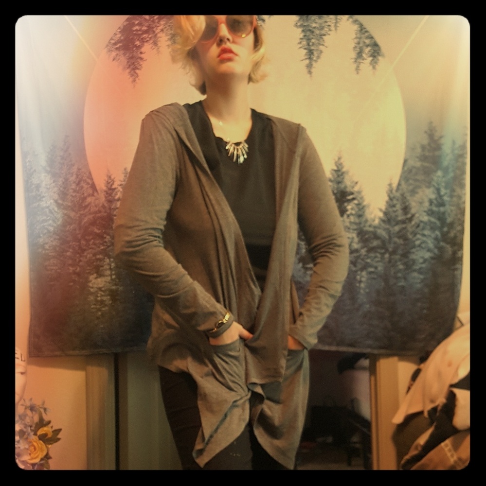 Hooded Cardigan